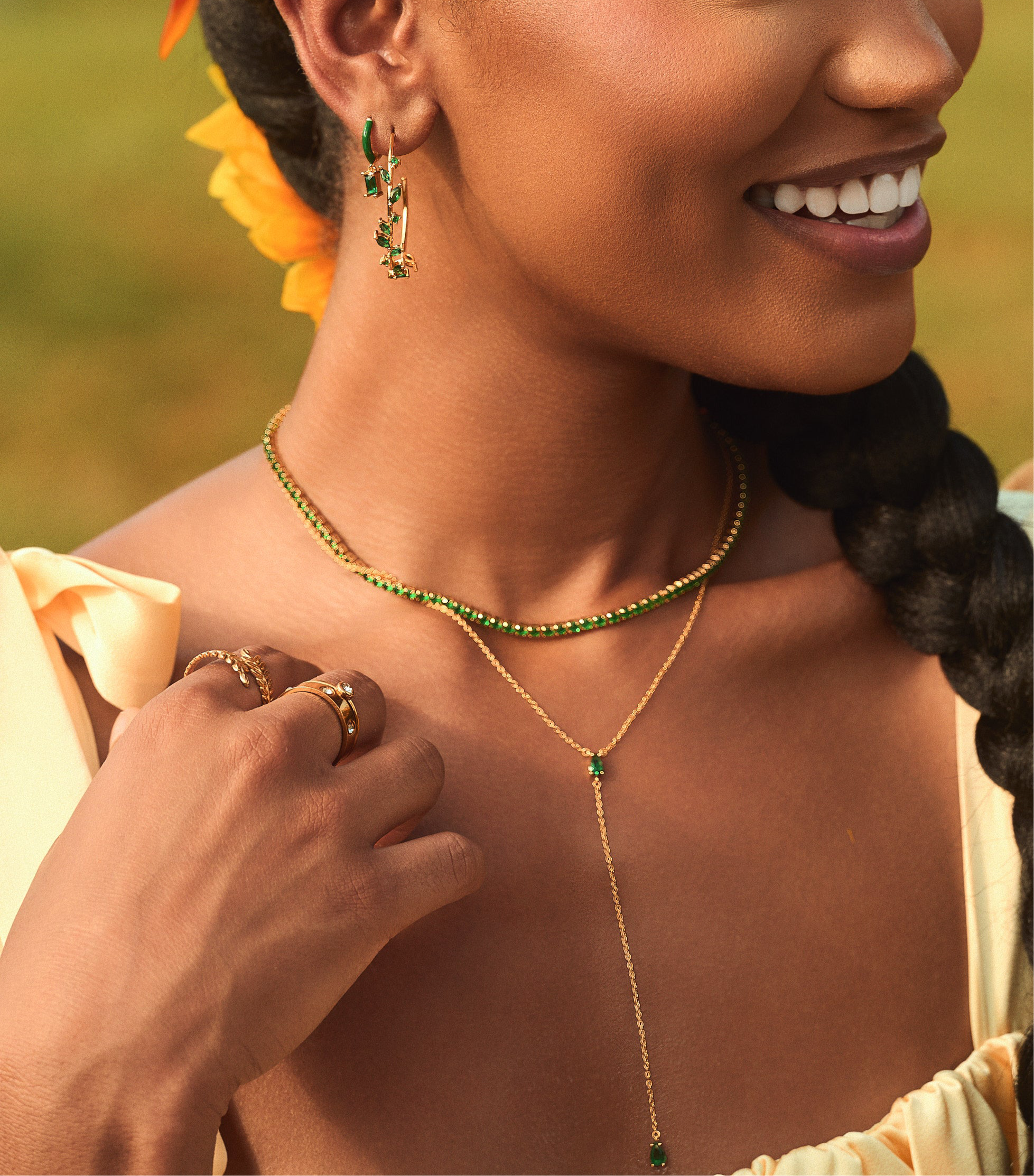 Eden  Lariat Necklace