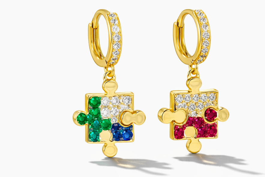 Bloom Puzzle Earrings