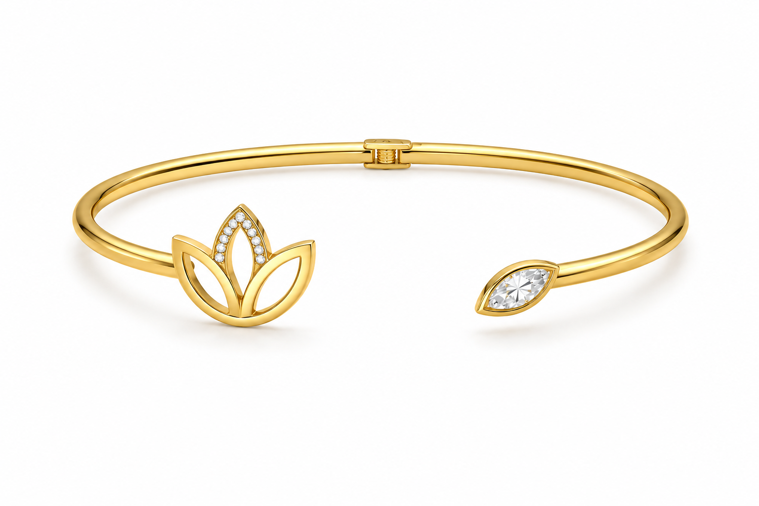 Golden Bloom Bangle