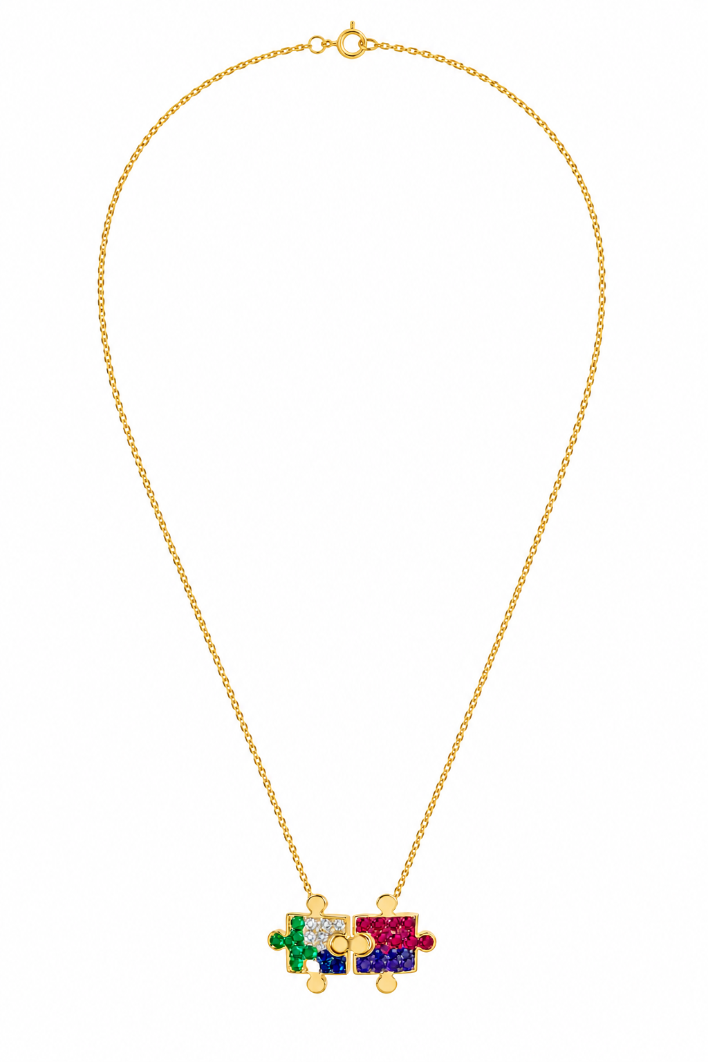 Bloom Puzzle Necklace